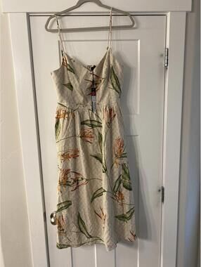 bcbg maxazria womens cocoa natural dress size 16 $418